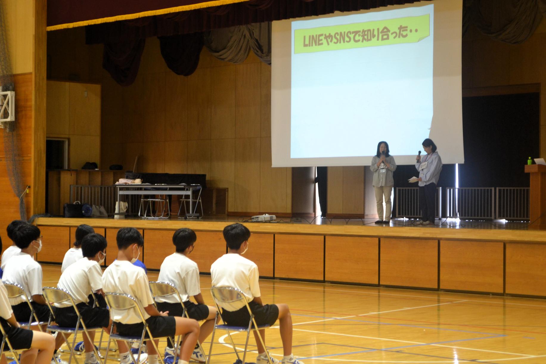 04 ロールプレイなども交えながらの講演でした