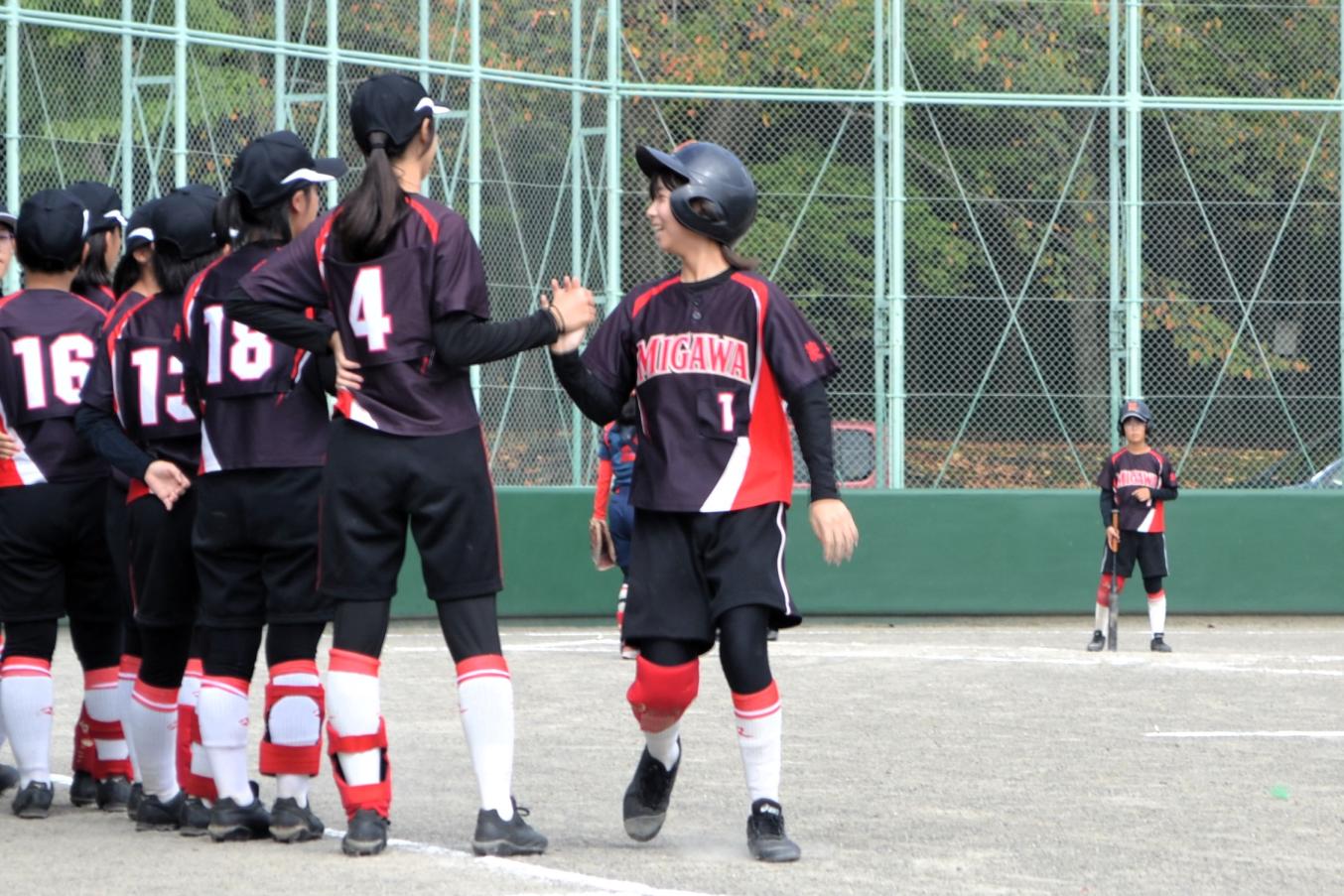 10 得点を重ねていきます