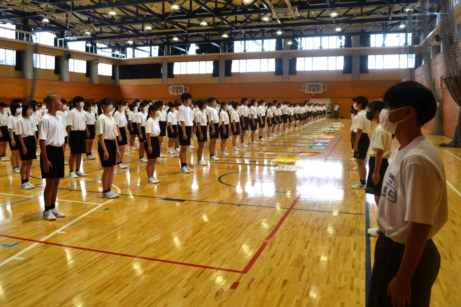 06 県民体操の隊形に移動