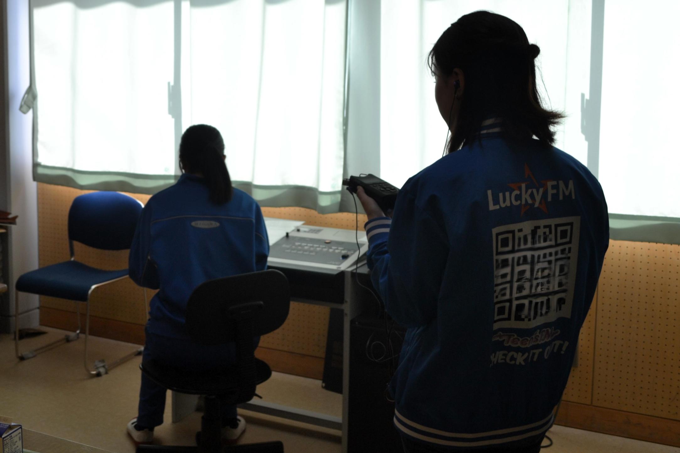 01 LuckyFMの取材がありました