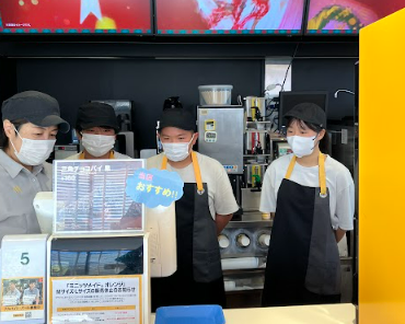 03 ファストフード店でオーダーの仕方を体験