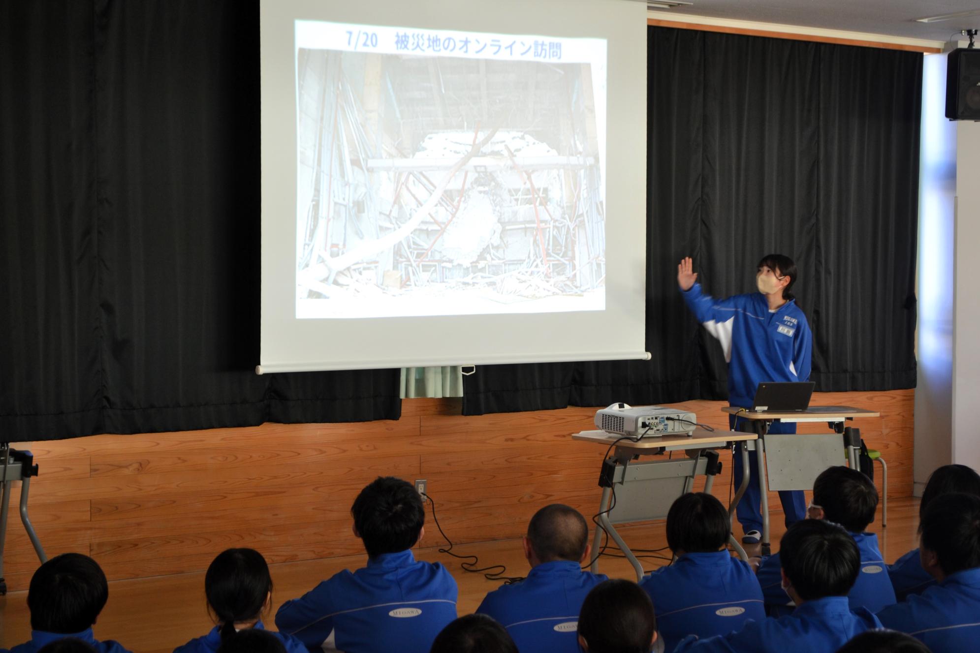 02 学んだことや考えたことを発表しました