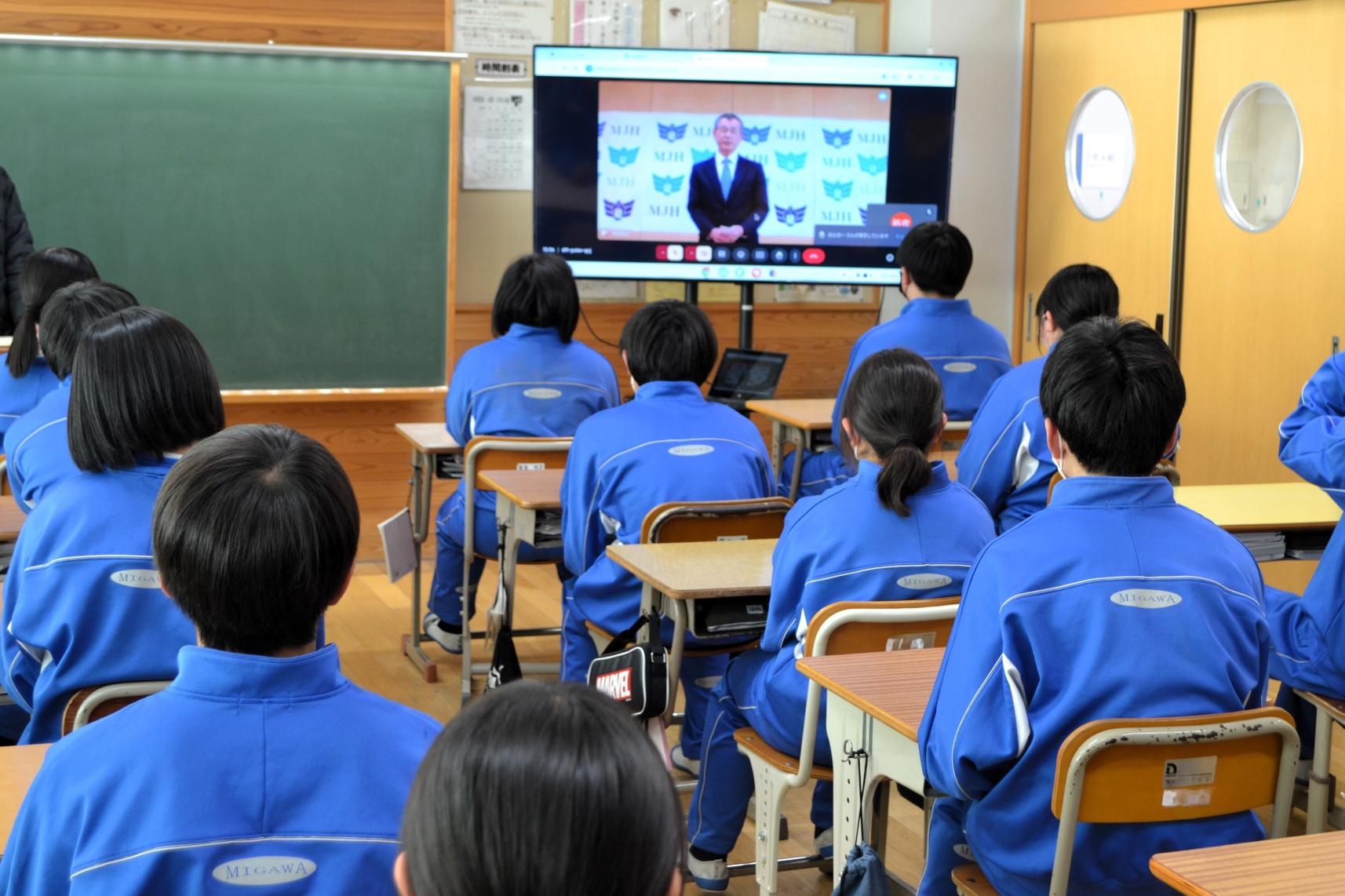 02 校長先生のお話