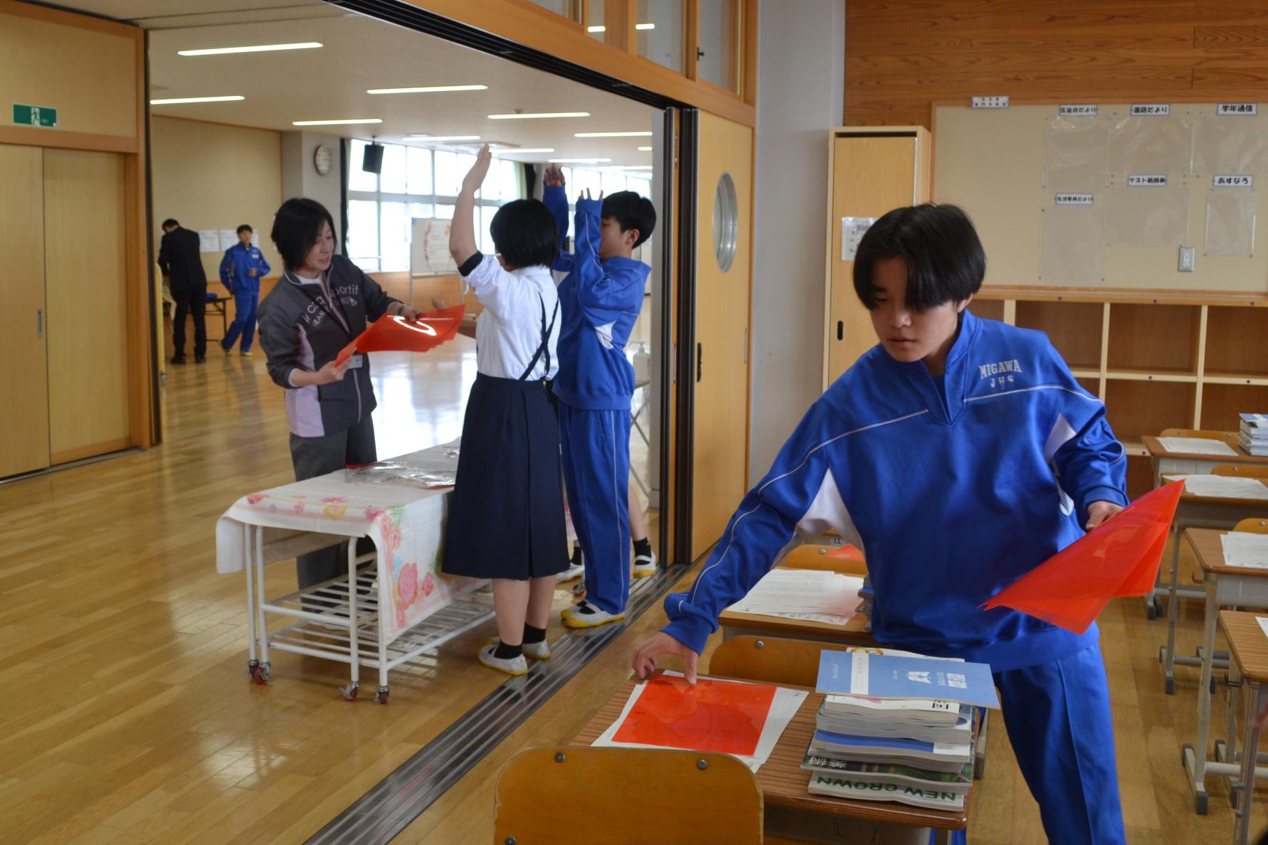 08 進んでよく頑張っていました