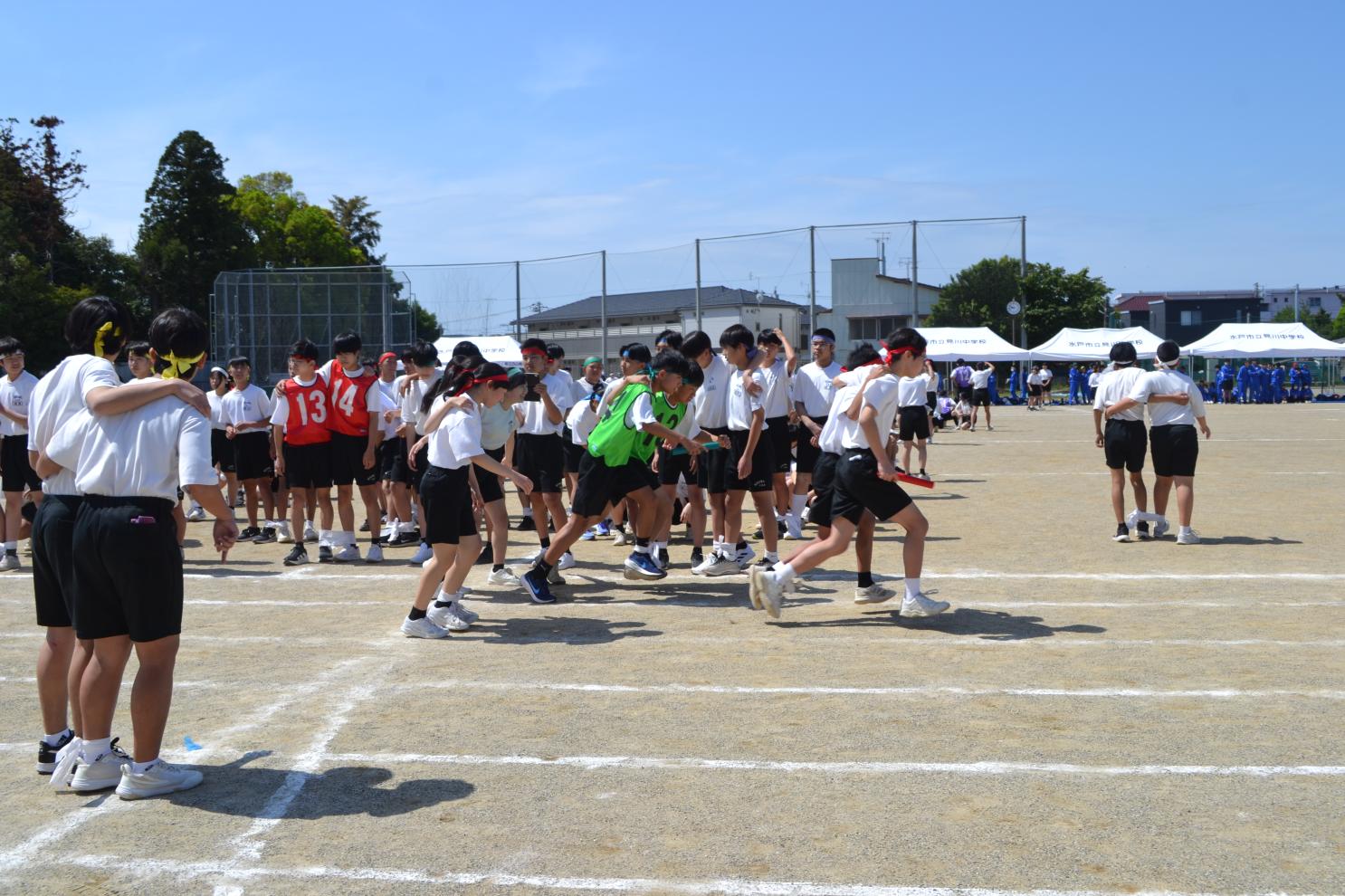 11 3年生２人3脚