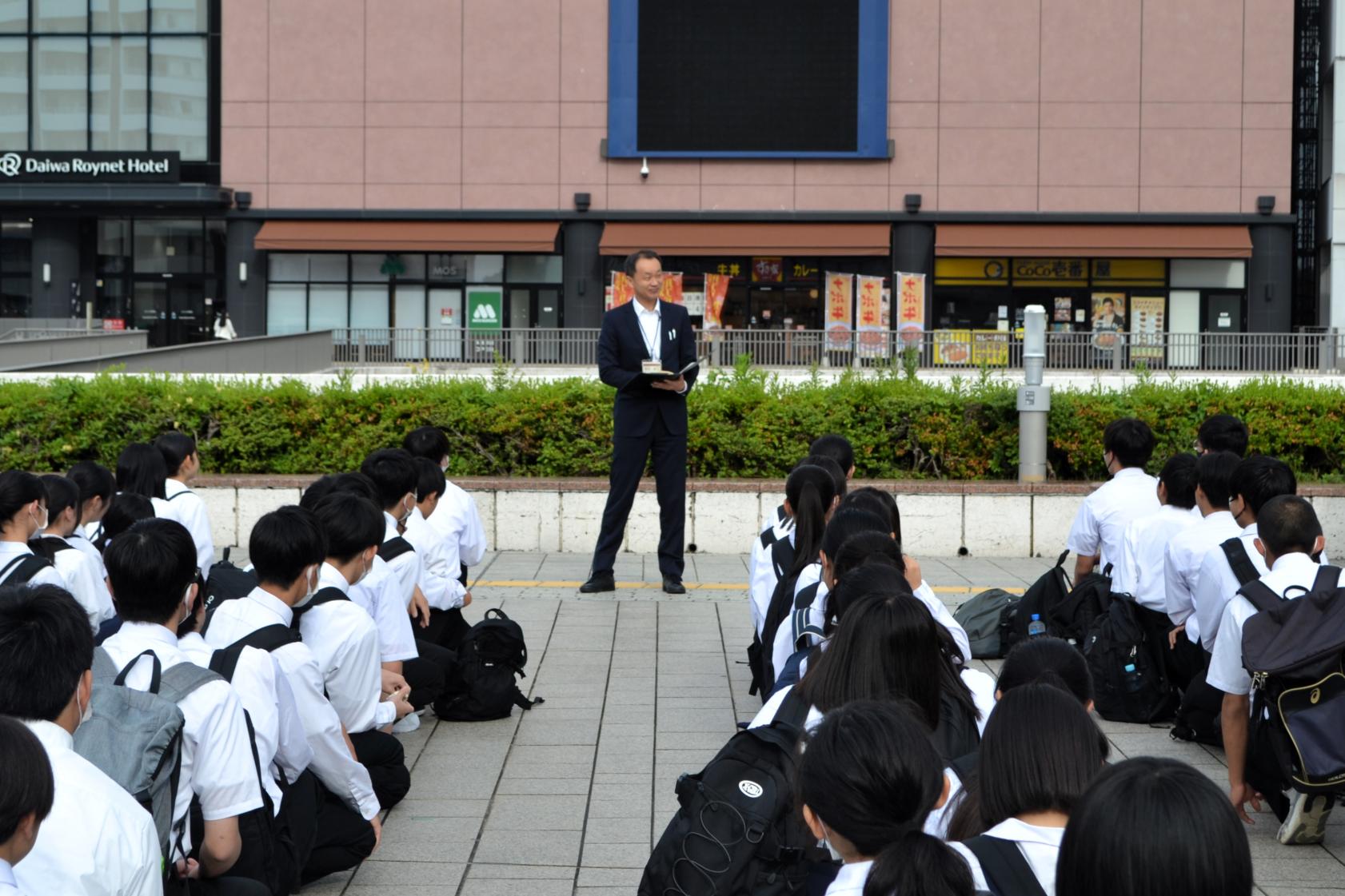 06 校長先生からは京都弁でお話がありました