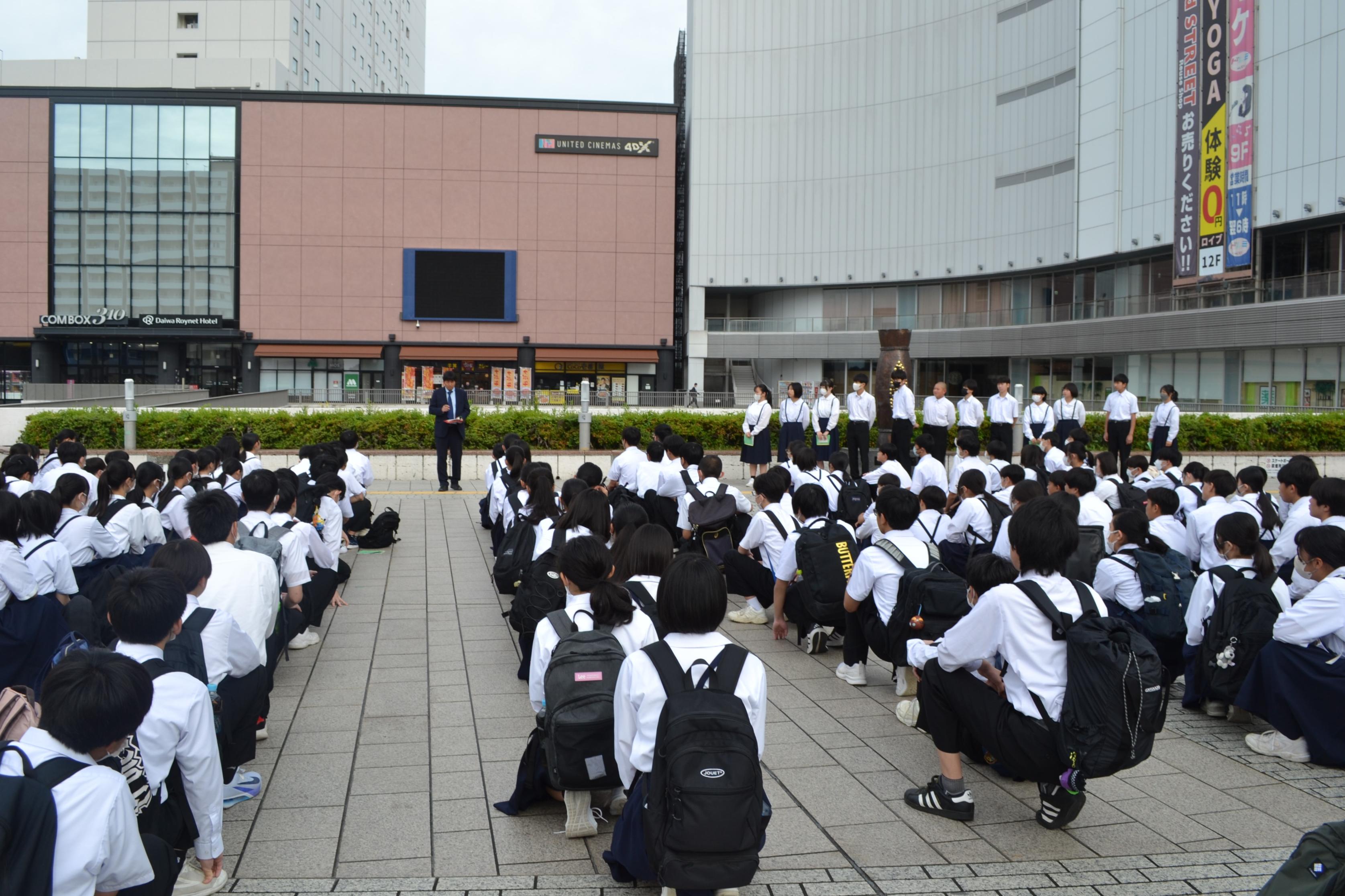 07 学年主任の先生からのお話