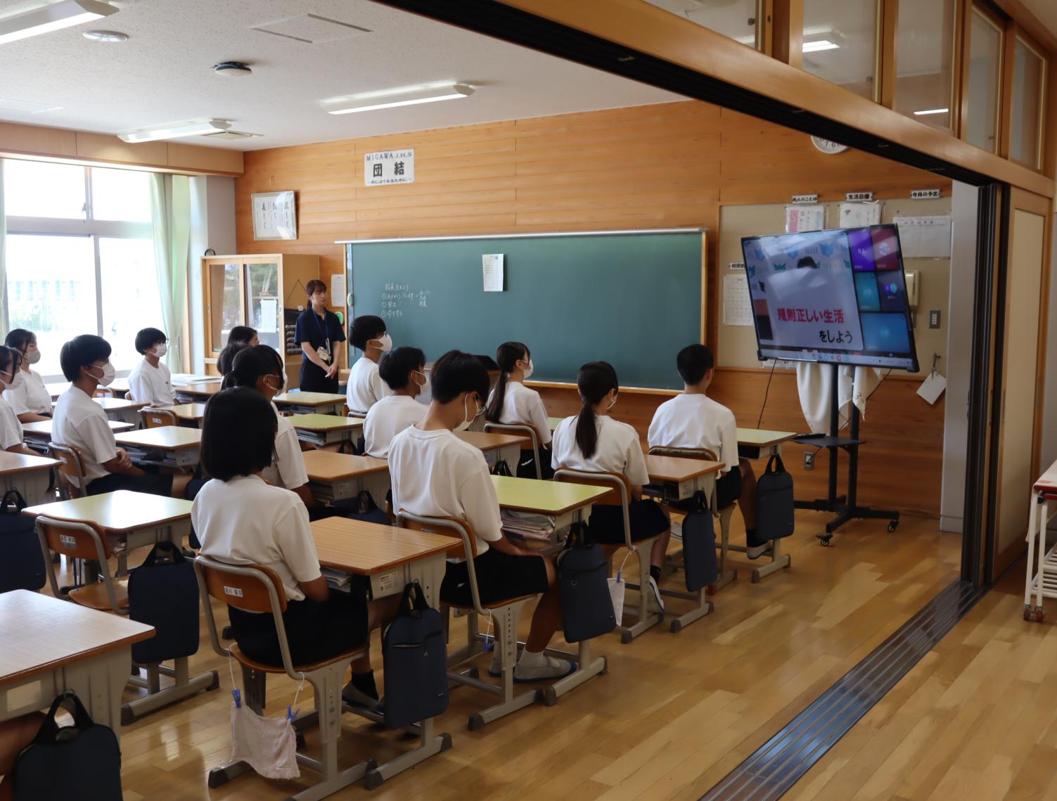 夏休み前全校集会１