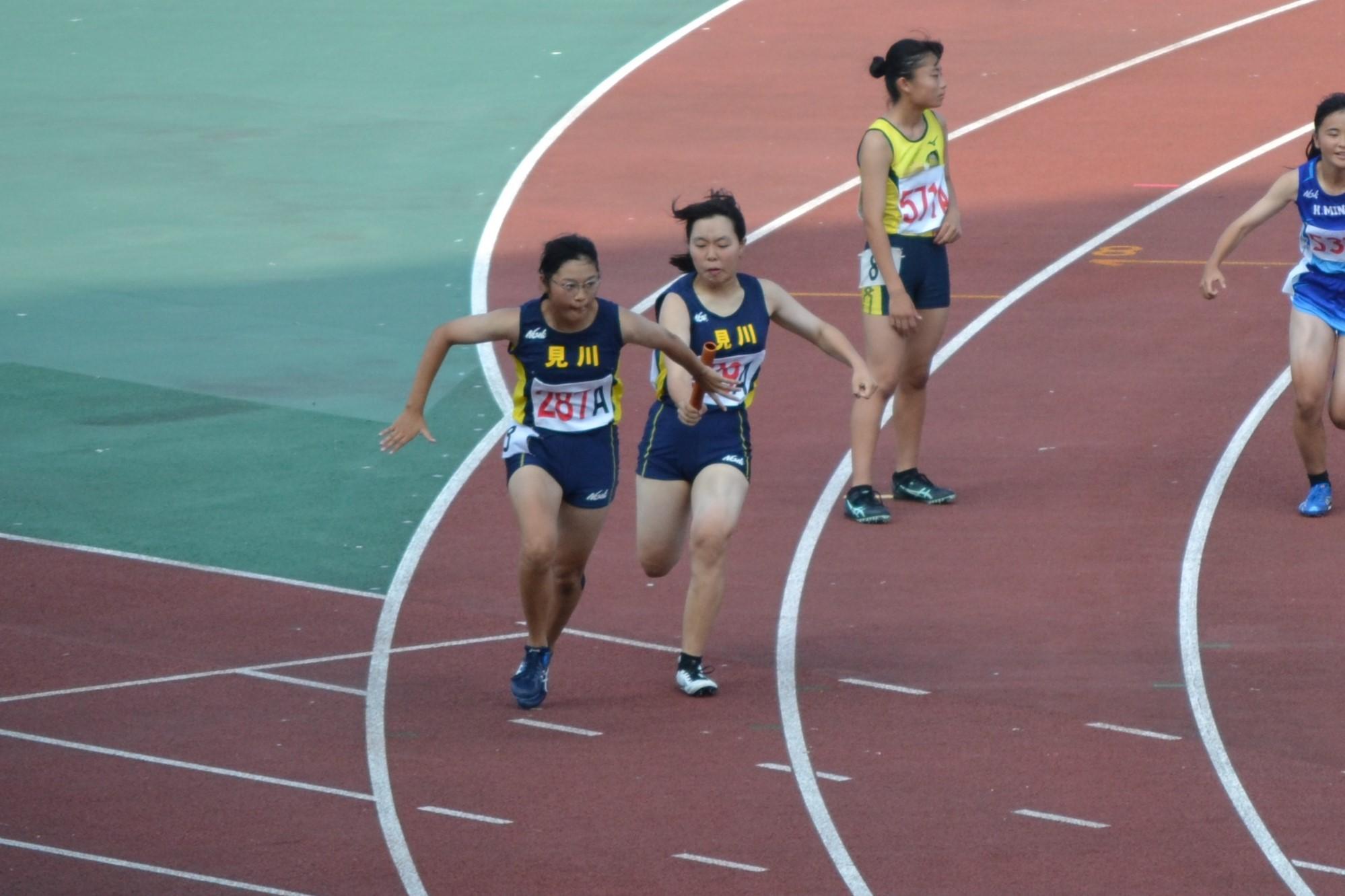 07 共通女子4×100mR