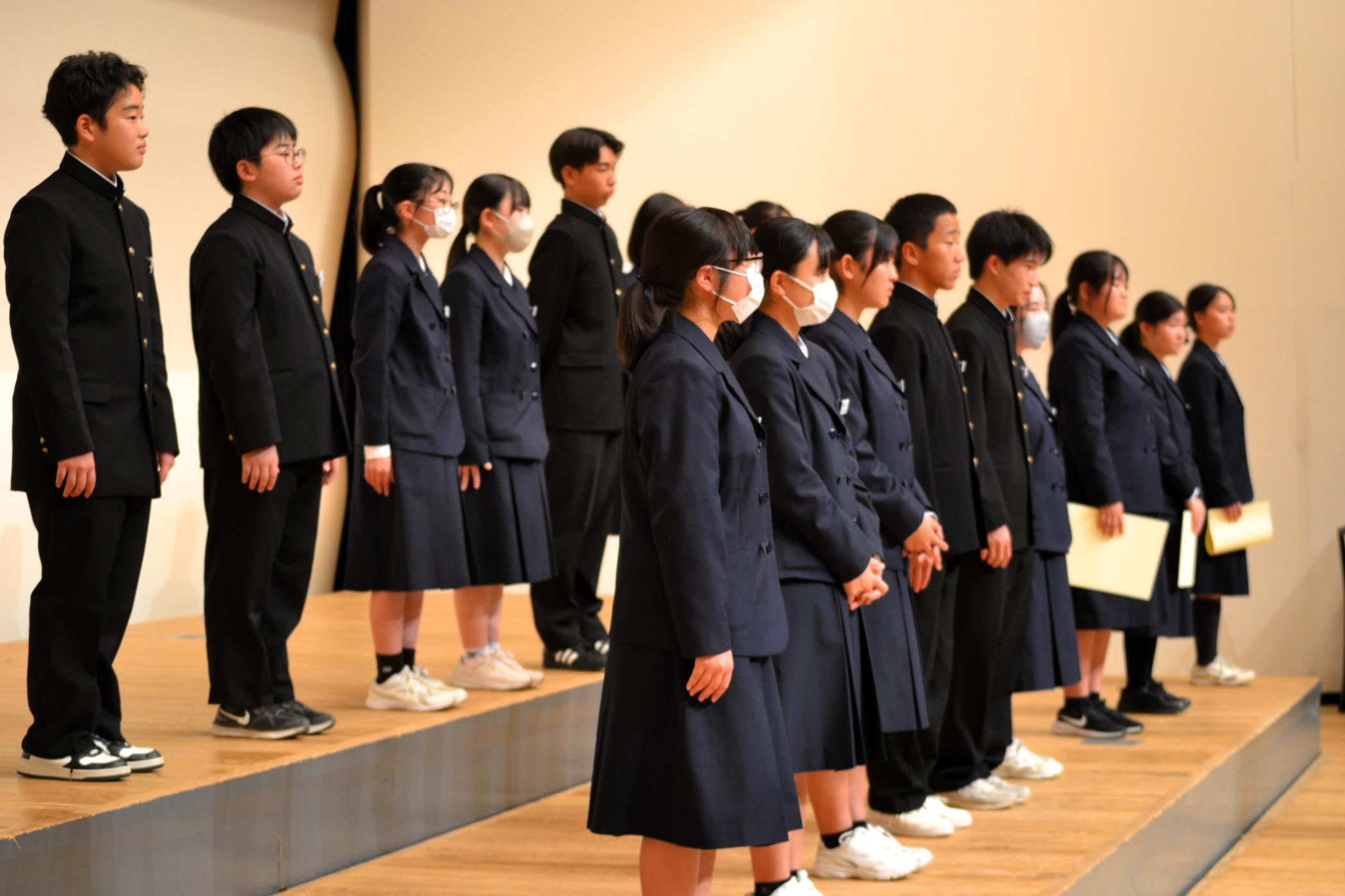 34 表彰式です