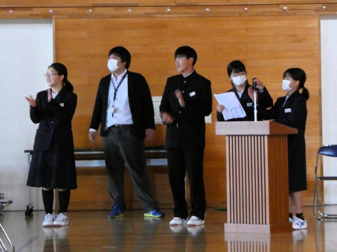 02 企画運営をしてくれた生徒会の皆さん