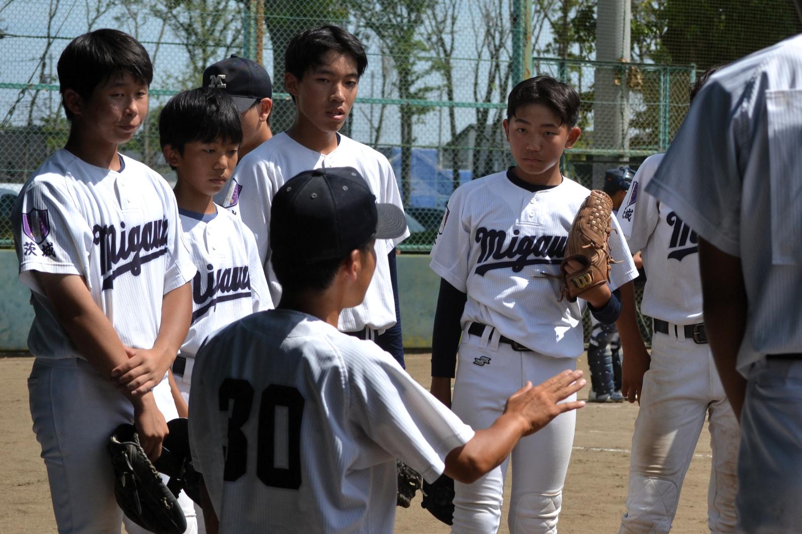 16 野球部　監督と