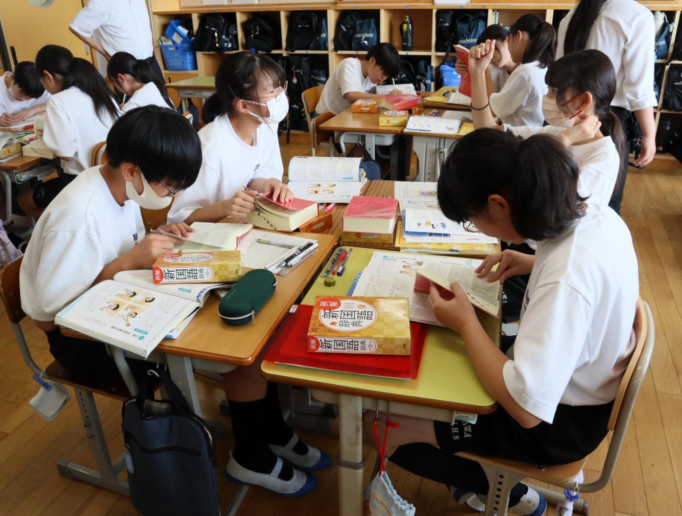 05 １年国語、気持ちを表すいろいろな言葉を集めます