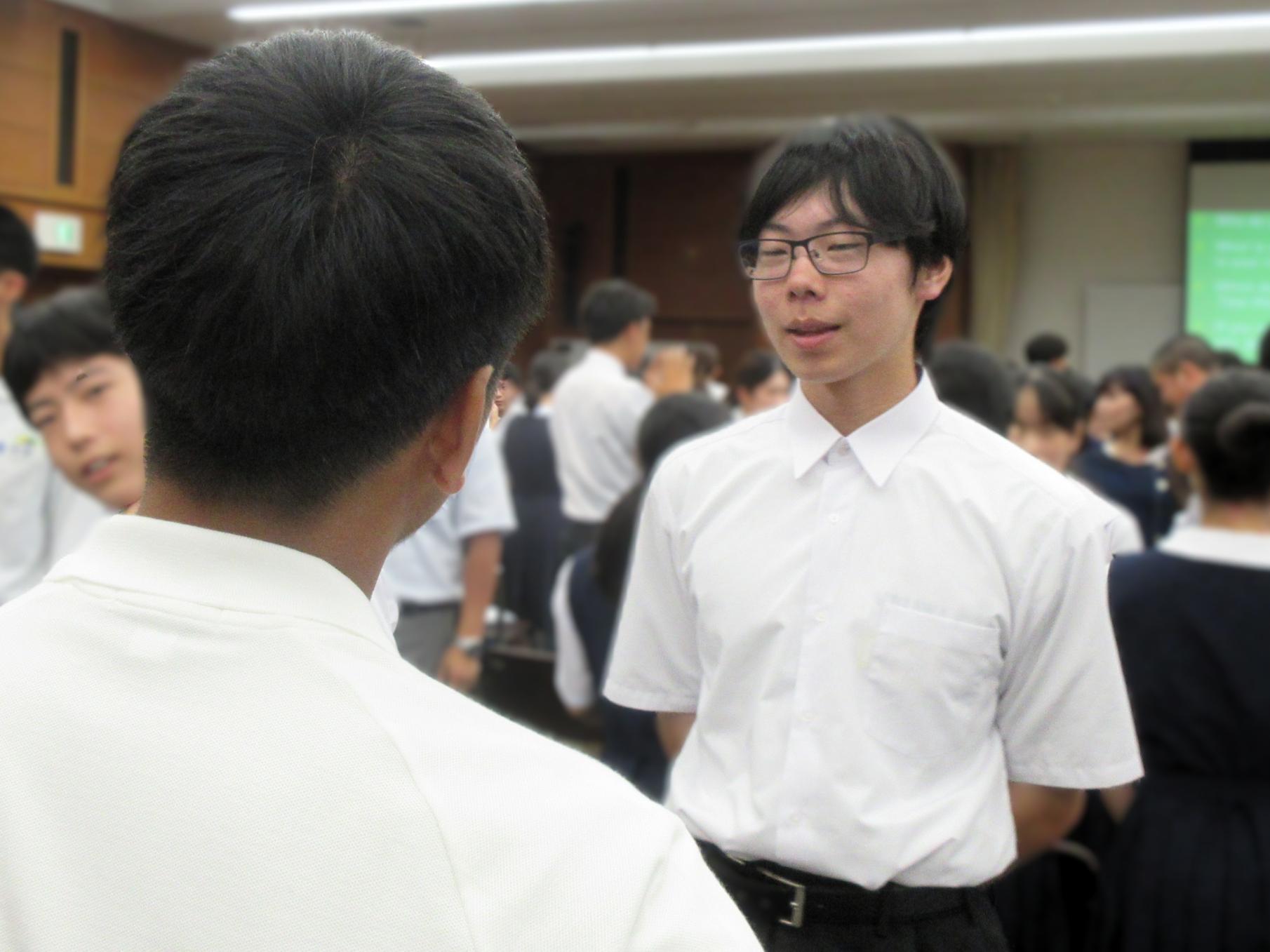 07 相手の話をしっかり聞いたりして頑張りました
