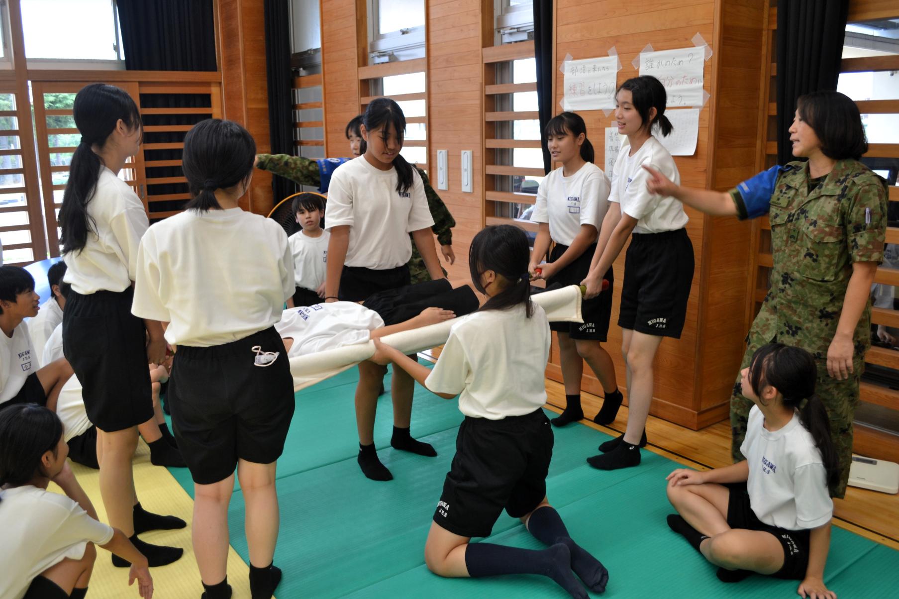 13 みんなで力を合わせます