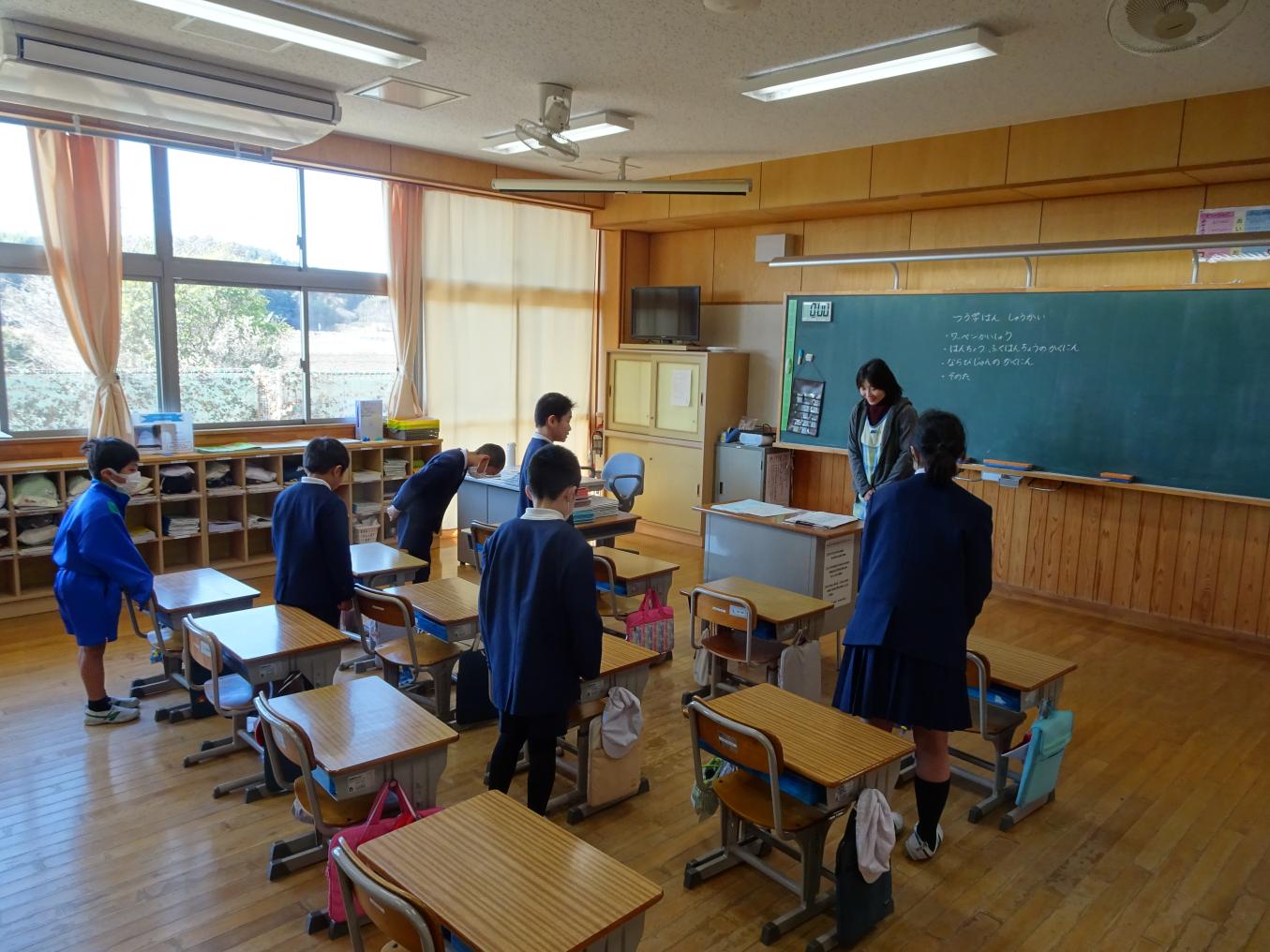 通学班集会1 通学班集会1