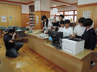 卒業アルバム写真撮影(3)