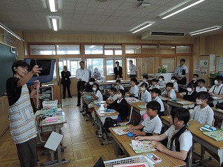 訪問5年生(2)