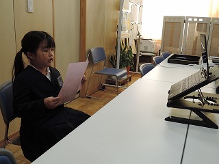 前期終業式1