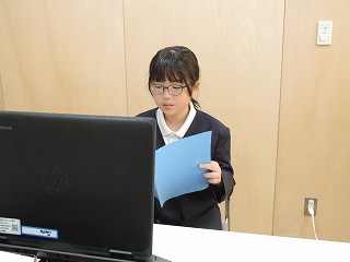 前期終業式2