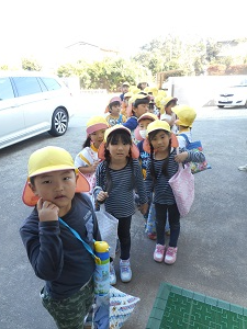 小学校到着 小学校到着