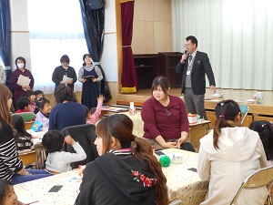 酒門市民センター館長さんのお話 酒門市民センター館長さんのお話