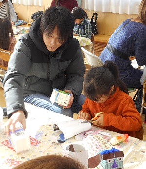 獅子舞づくり3 獅子舞づくり3