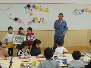 山崎さんの挨拶 山崎さんの挨拶