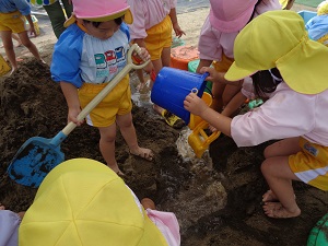 水流すよ 水流すよ