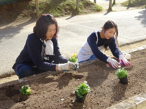 校内環境ボランティア 校内環境ボランティア