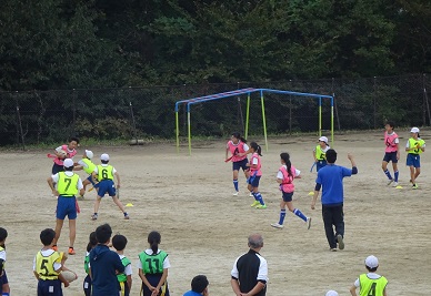 試合中