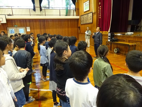 千波地区防災防犯対策委員長さん 千波地区防災防犯対策委員長さん