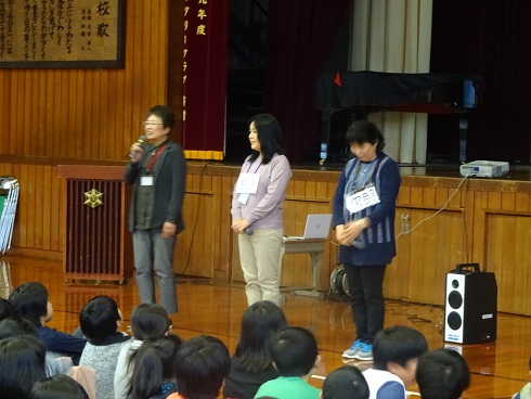 3名の講師の先生方 3名の講師の先生方