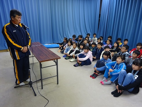 閉会式校長先生のお話