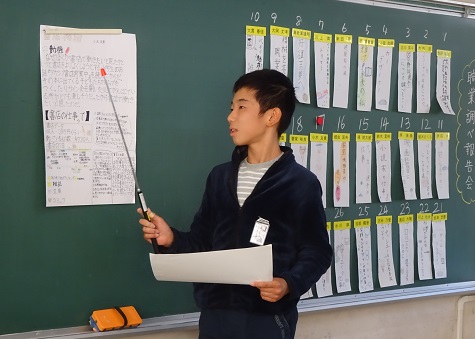 6年生職業調べ 6年生職業調べ