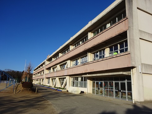 新年の校舎 新年の校舎