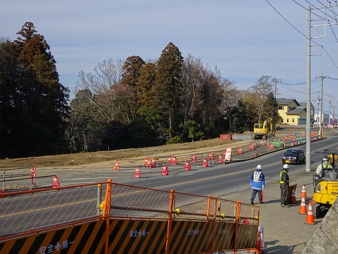旧歩道橋さん運ばれて行きました 旧歩道橋さん運ばれて行きました