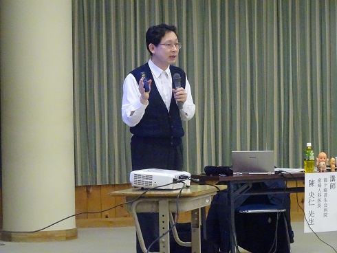 陳先生の講演
