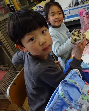 ぼくのは大きいよ