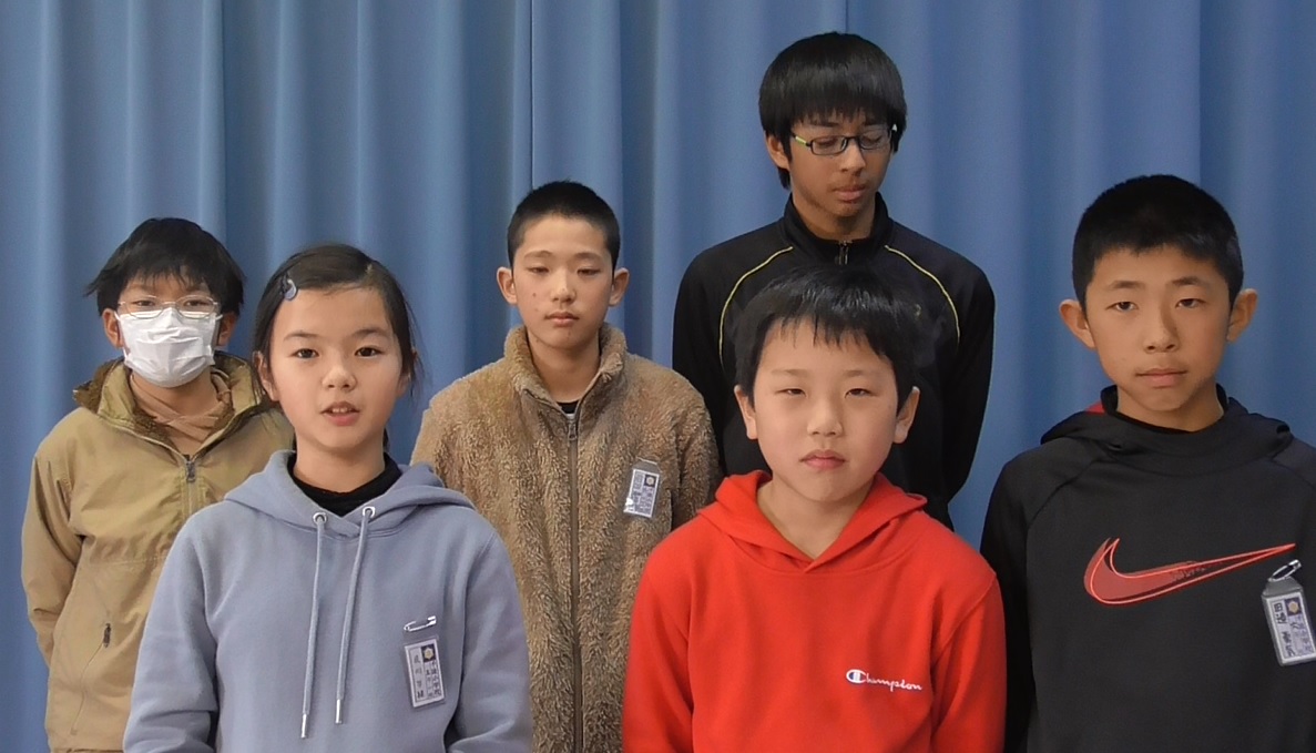 集会委員低学年の担当者