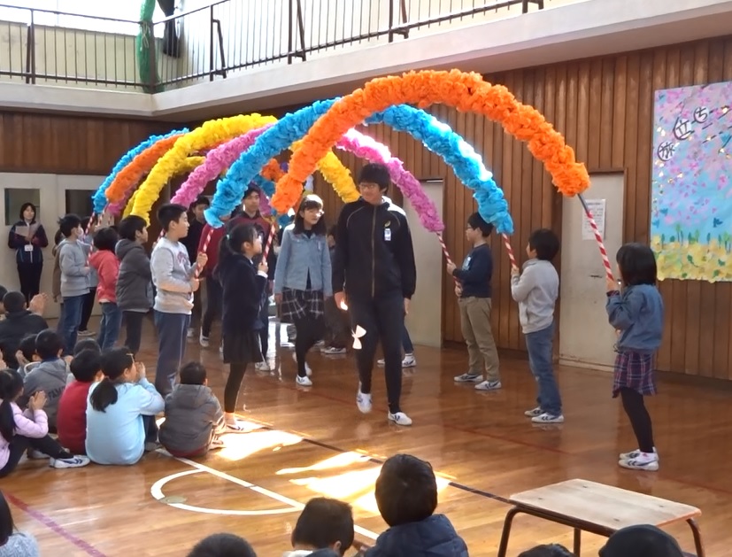 6年生入場 6年生入場