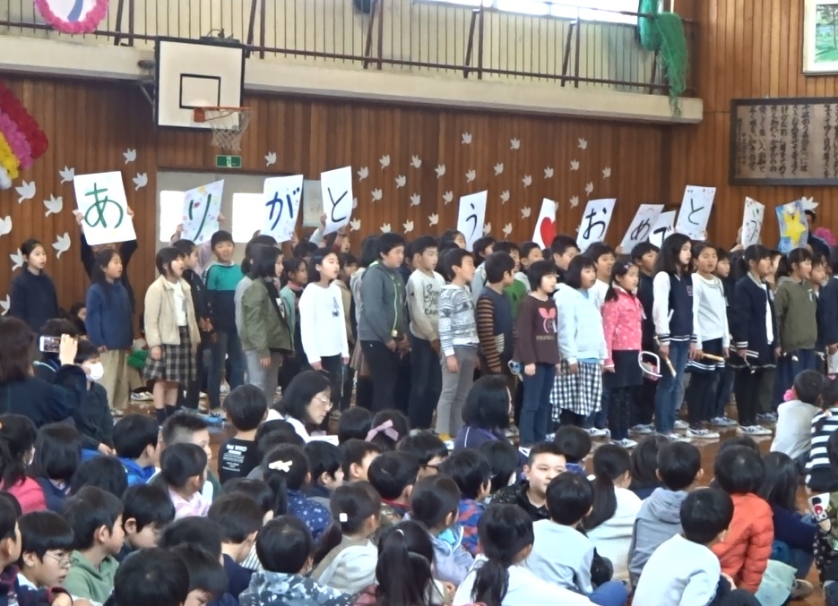 3年生の発表 3年生の発表