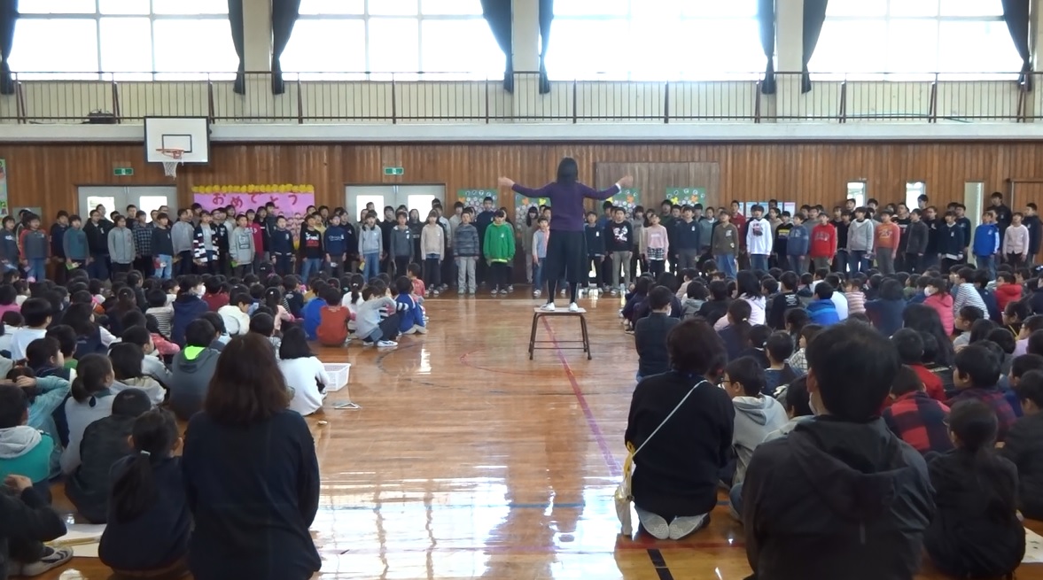 6年生の発表「ありがとう」 6年生の発表「ありがとう」