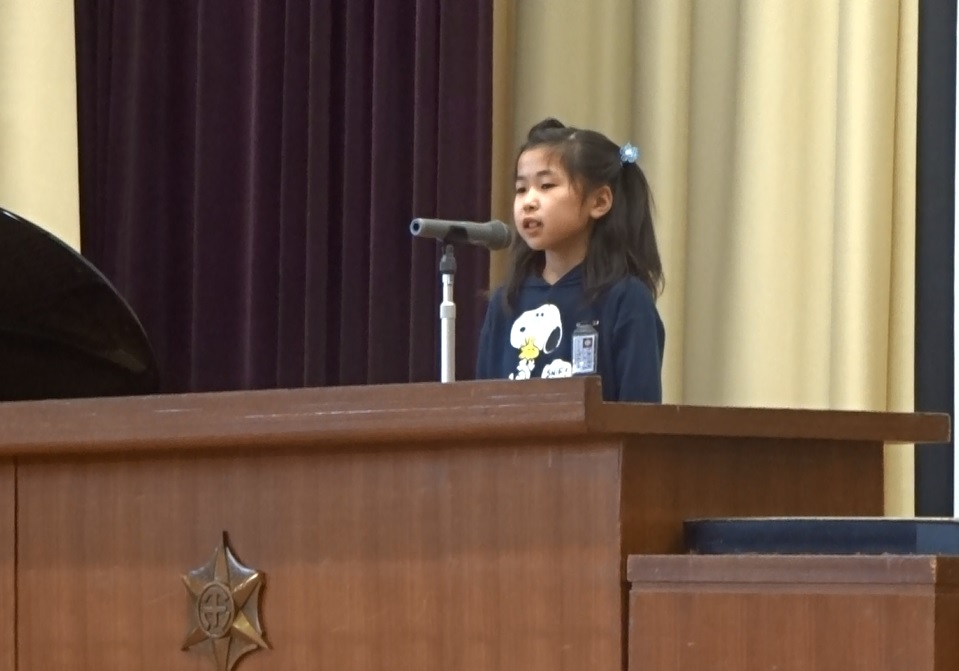 代表発表1年生 代表発表1年生