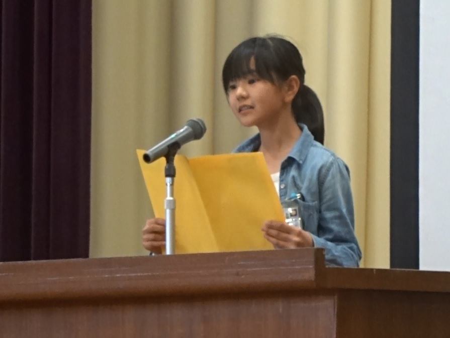 代表発表5年生 代表発表5年生