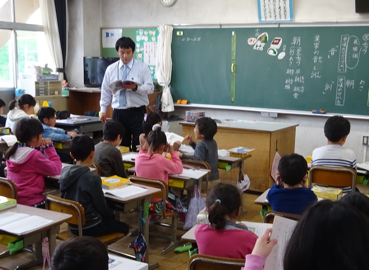 授業参観3年生 授業参観3年生