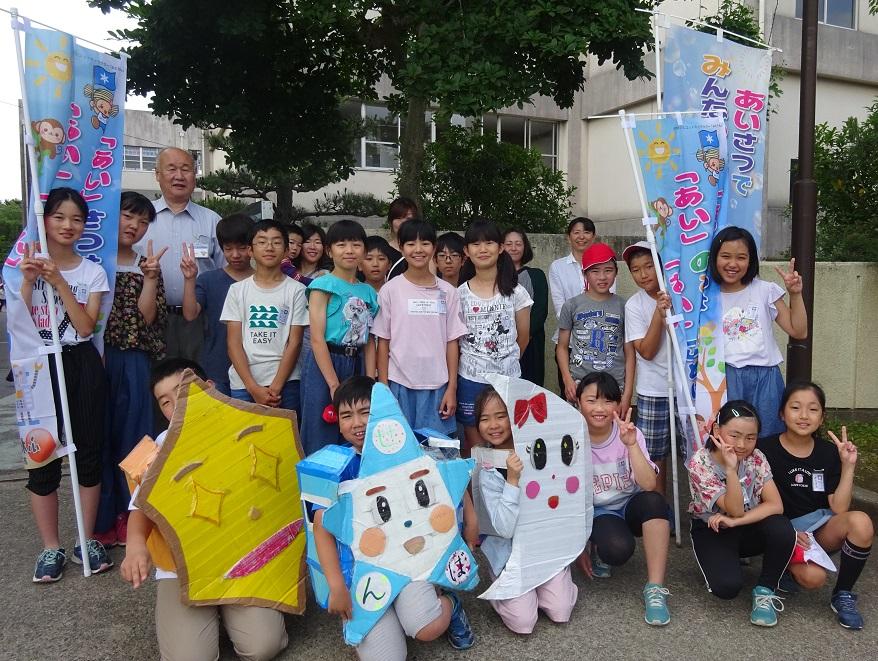本多教育長先生と 本多教育長先生と