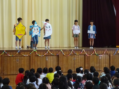 あいさつ運動の劇 あいさつ運動の劇