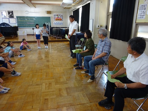 千波市民センター所長さんのお話 千波市民センター所長さんのお話