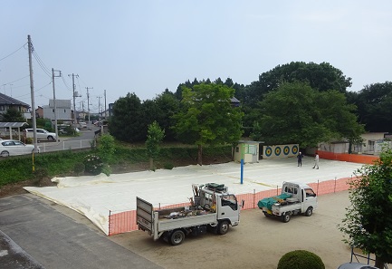 仮設駐車場設置工事 仮設駐車場設置工事